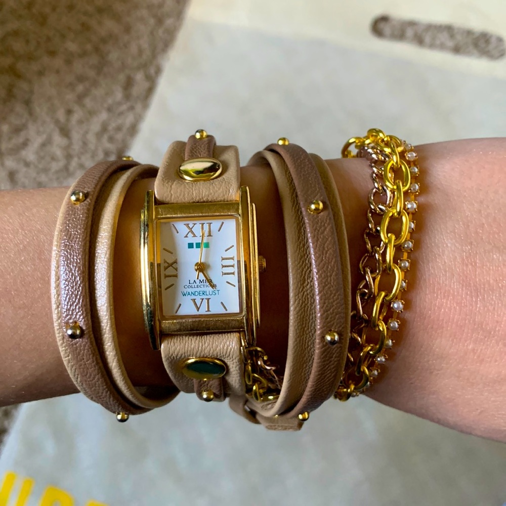 Bracelet and chain watch